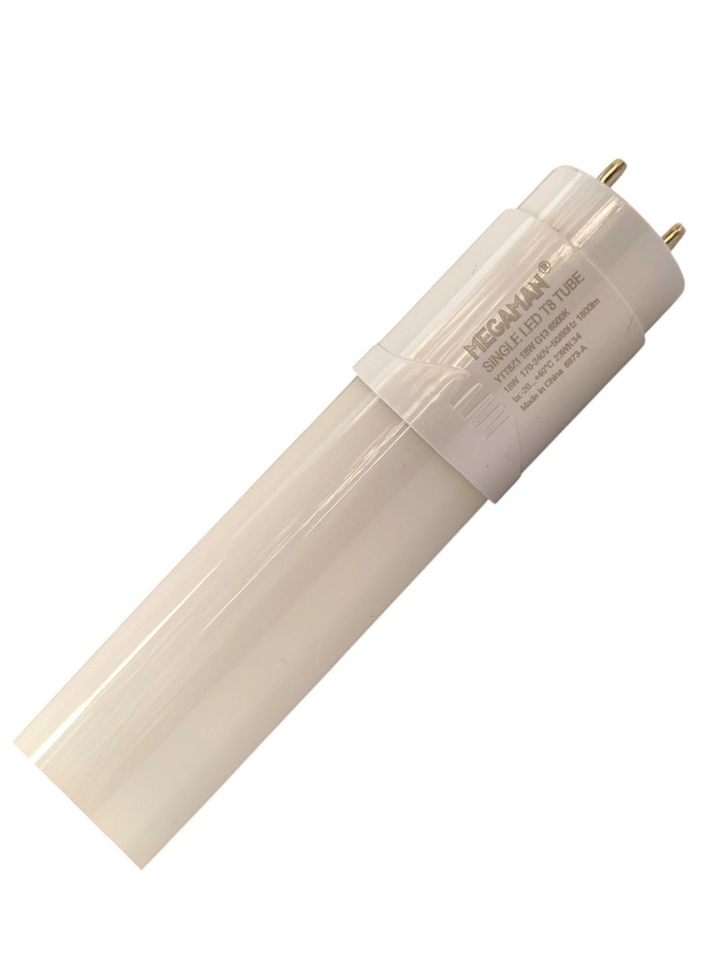 Megaman 4ft Megaman LED Tube Light 18W YTT8Z1 T8 Daylight -(6500K) - Image 1
